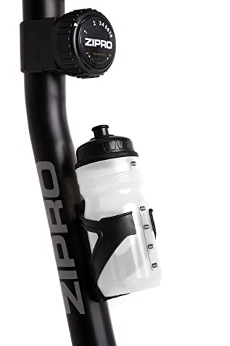 Zipro Heimtrainer Fahrrad Boost Gold, Ergometer Fitnessbikes, Magnetisches Fahrradtrainer, Ergometer Fahrrad bis 120kg, Indoor Bike, Trainingsfahrrad für zuhause, Fahrradergometer Batteriebetrieben
